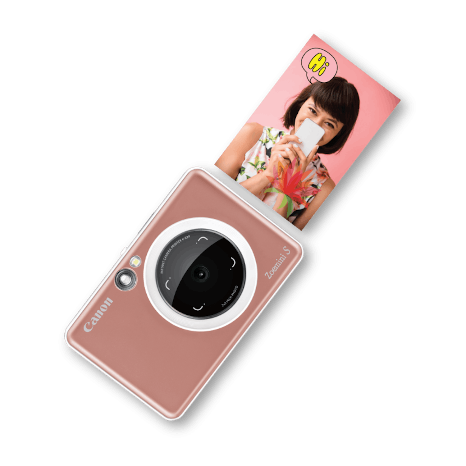 Canon Zoemini C Med Canons lommekamera kan du skrive ut bildet like etter at du har tatt det.